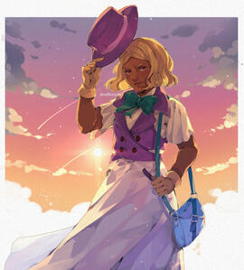 commission halfbody shaded