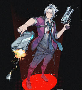 commission fullbody shaded